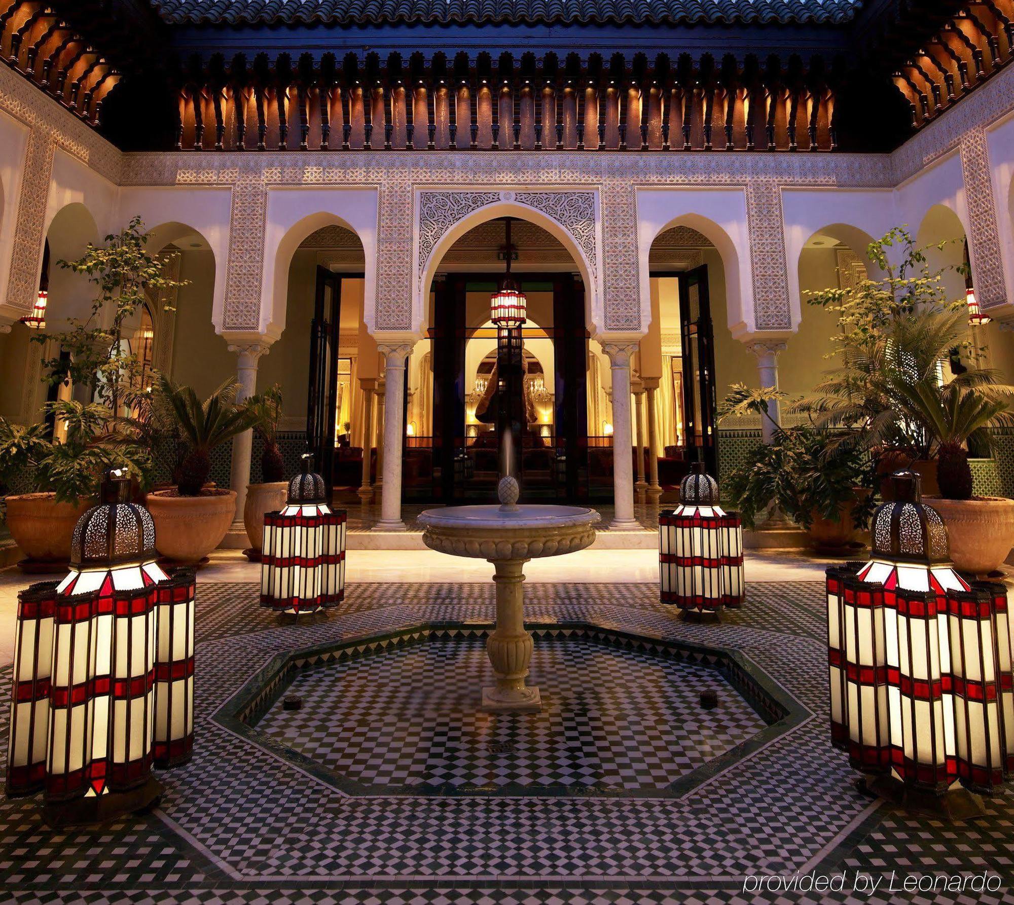 La Mamounia Hotel Marrakesh Interior foto